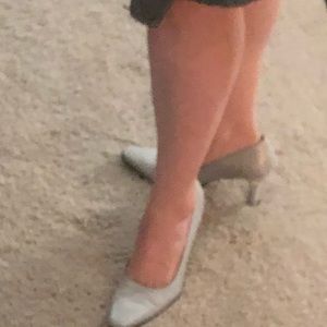 Stewart Weizmann Silver Dress/Formal Shoes